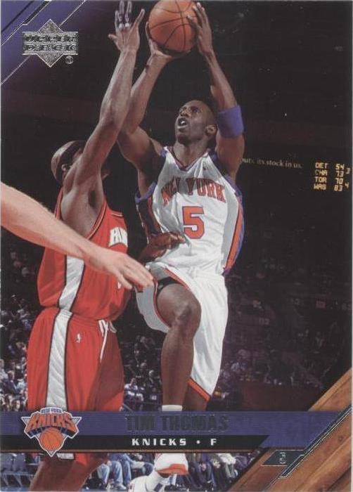 2005-06 Upper Deck - Tim Thomas #130