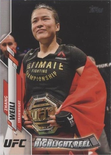 2020 Topps UFC - Zhang Weili #98