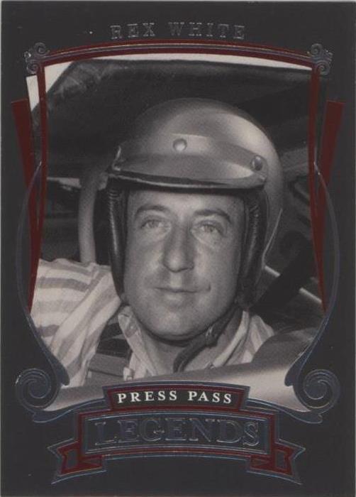 2006 Press Pass Legends - Rex White #12