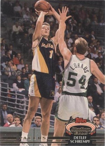 1992-93 Topps Stadium Club - Detlef Schrempf #141
