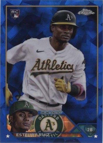 2023 Topps Chrome Sapphire Edition - Esteury Ruiz #650