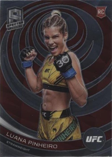 2023 Optic UFC Blue /99 Rated Rookie LUANA PINHEIRO No. 119