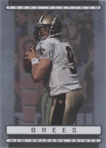2009 Topps Platinum Drew Brees #1