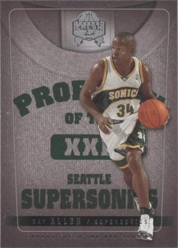 2004-05 Skybox Fresh Ink - Ray Allen #27 PO