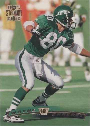 1996 Topps Stadium Club Wayne Chrebet #186