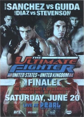 2009 Topps UFC - Clay Guida Diego Sanchez #FPR-TUF9