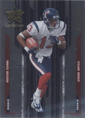 2005 Leaf Rookies & Stars Longevity Jerome Mathis #230