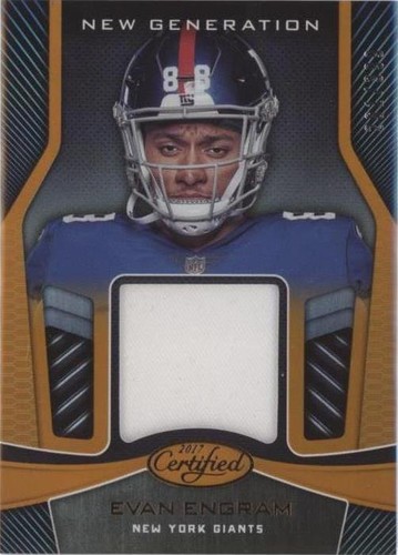2017 Panini Certified Evan Engram #NG-EE