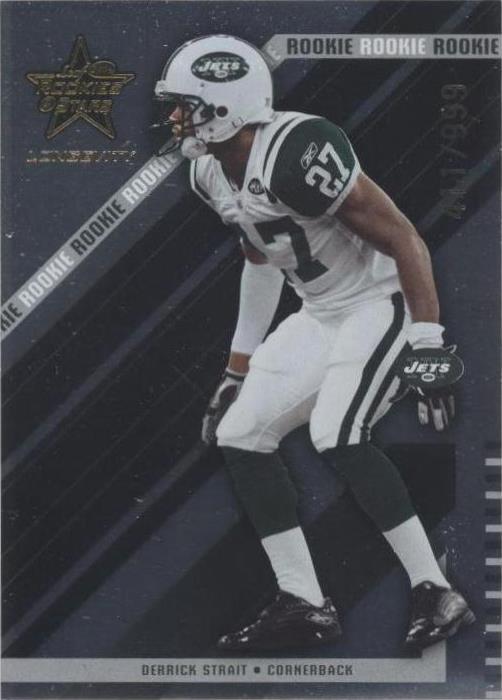 2004 Leaf Rookies & Stars Longevity Derrick Strait #169