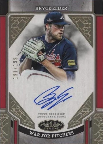 2024 Topps Tier One - Bryce Elder #ASA-BE
