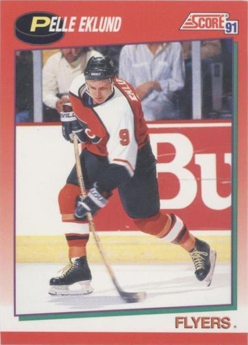 1991-92 Score Canadian - Pelle Eklund #91