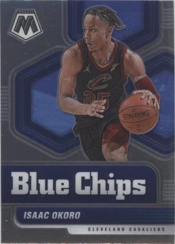 2020-21 Panini Mosaic ISAAC OKORO Rookie Purple Prizm /49