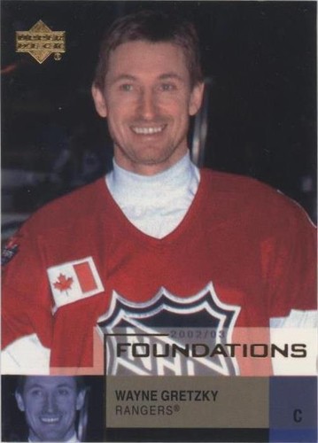 2002-03 Upper Deck Foundations - Wayne Gretzky #45