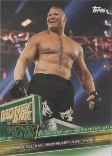 2019 Topps WWE Money in the Bank - Brock Lesnar #GMM-22