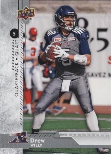 2018 Upper Deck CFL Drew Willy #6
