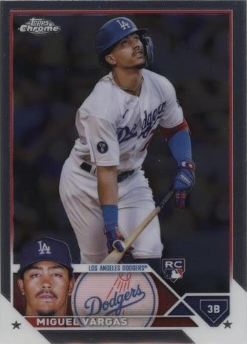 2023 Topps Chrome - Miguel Vargas #161