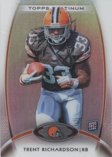 2012 Topps Platinum Trent Richardson #130
