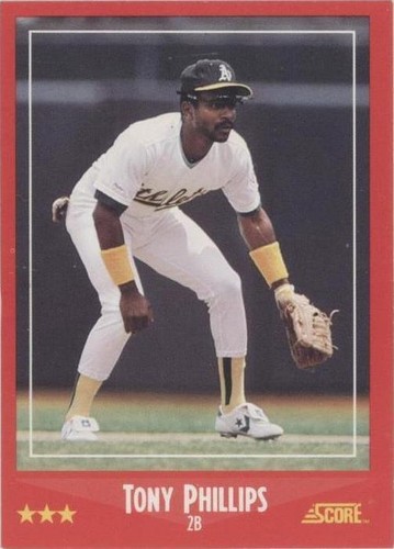 1988 Score - Tony Phillips #294