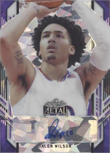 2021-22 Leaf Metal - Jalen Wilson #PA-JW2