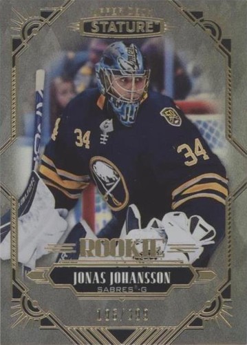 2020-21 Upper Deck Stature - Jonas Johansson #164