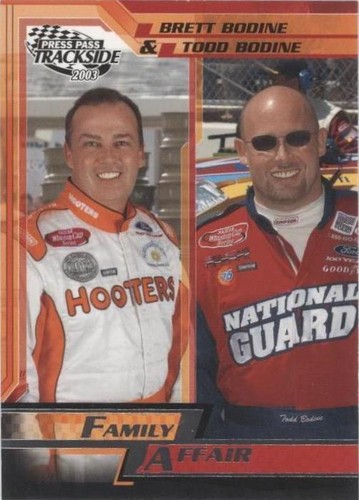 2003 Press Pass Trackside - Brett Bodine Todd Bodine #56