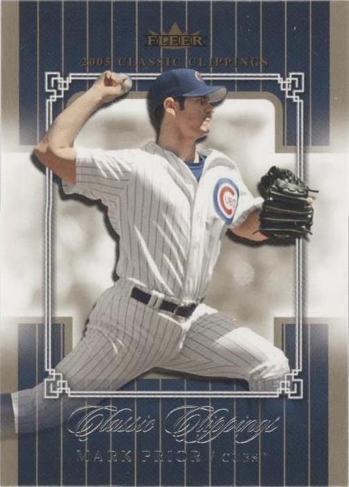 2005 Fleer Classic Clippings - Mark Prior #29