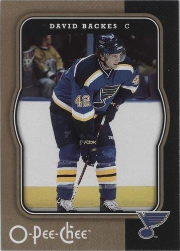 2007-08 O-Pee-Chee - David Backes #429