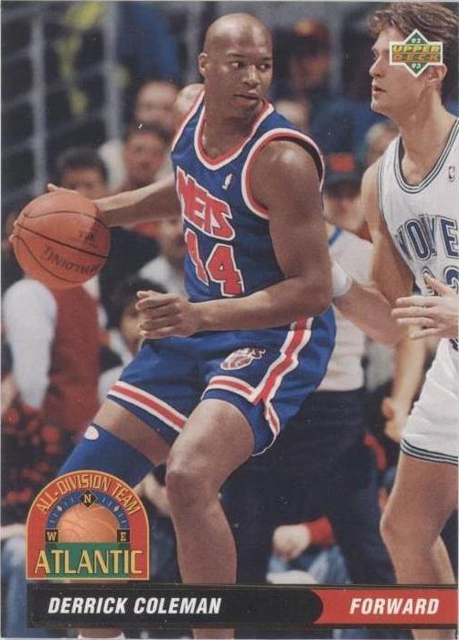 Cubierta superior 1992-93 - Derrick Coleman #AD2