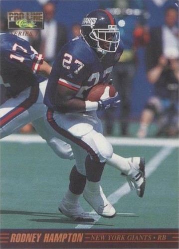 1995 Classic Pro Line Series II Rodney Hampton #II-11