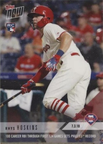 2018 Topps Now - Rhys Hoskins #408