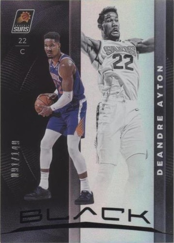 2019-20 Panini Black - Deandre Ayton #51