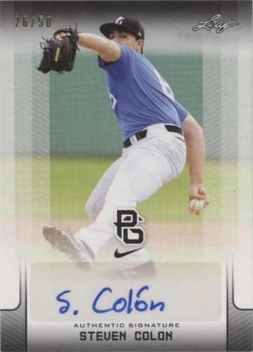 2017 Leaf Perfect Game National Showcase - Steven Colon #BA-SC3