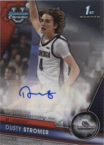 2023-24 Bowman University Chrome - Dusty Stromer #BCPA-DS