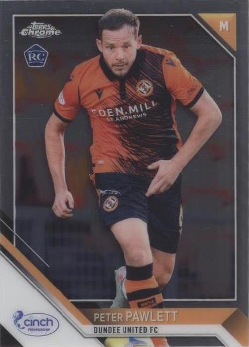 2021-22 Topps Chrome SPFL Scottish Premier League Peter Pawlett #39