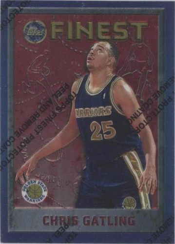 1995-96 Topps Finest - Chris Gatling #156