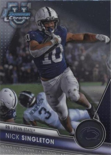 2023 Bowman University Chrome Nick Singleton #114