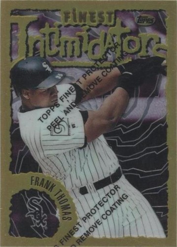 1996 Topps Finest - Frank Thomas #186