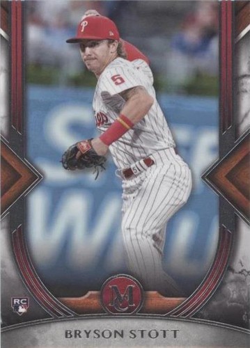 2022 Topps Silver Pack Rookie Autograph Orange Bryson Stott