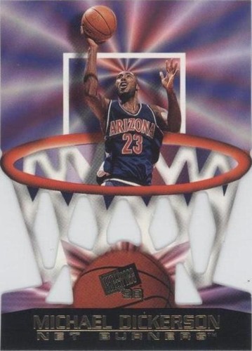 1998 Press Pass - Michael Dickerson #NB 20