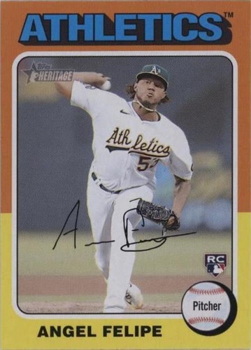 2024 Topps Heritage - Angel Felipe #147