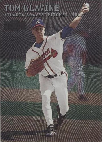 2000 Skybox Metal - Tom Glavine #39