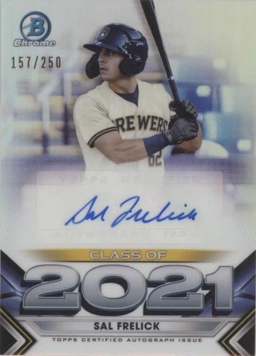 2021 Bowman Draft - Sal Frelick #C21-SF