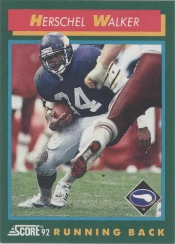 1992 Score Herschel Walker #276