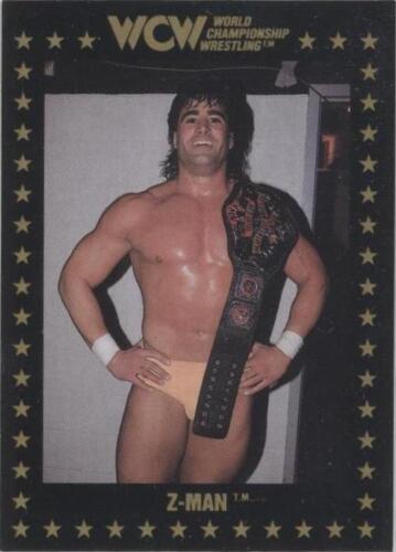 Vintage WCW/WWF Tom Z Man Zenk Trading Card Wrestling | eBay