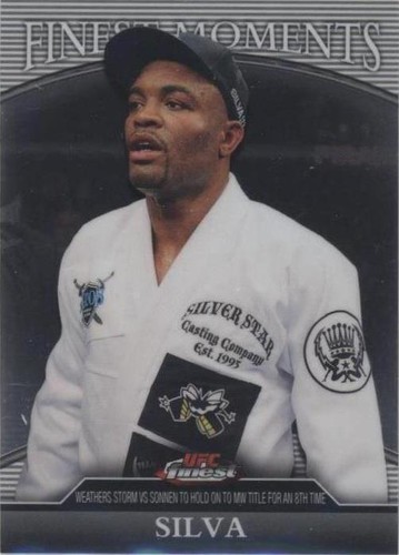 2011 Topps Finest UFC - Anderson Silva #FM-AS
