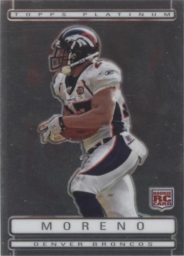 2009 Topps Platinum Knowshon Moreno #129