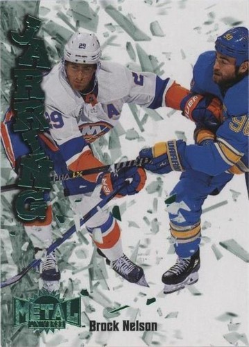 2022-23 Skybox Metal Universe - Brock Nelson #JR-26