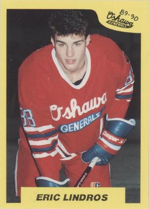 1989-90 7th Inning Sketch OHL - Eric Lindros #1