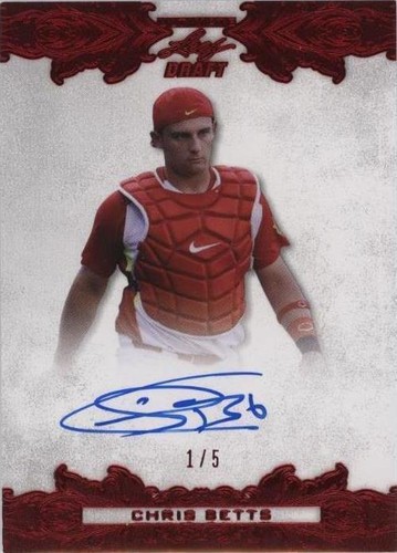2015 Leaf Ultimate Draft - Chris Betts #BA-CB1
