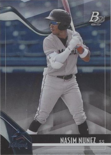 2021 Bowman Platinum - Nasim Nunez #TOP-44